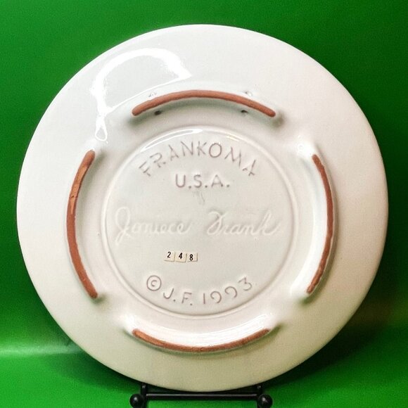 Frankoma Annual Christmas Story Plates 1971 1993 Religious Nativity Art Pottery - Picture 10 of 14